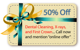 dental coupon savings of 50% on dental cleaning